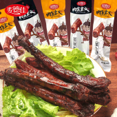 麦德佳42g手撕卤脖香辣黑鸭味整根鸡脖真空包装 熬夜解馋卤味零食