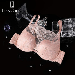 文胸法式 蕾丝性感聚拢厚款 内衣LB0987 Cheng烈焰系列抹胸款 Liza