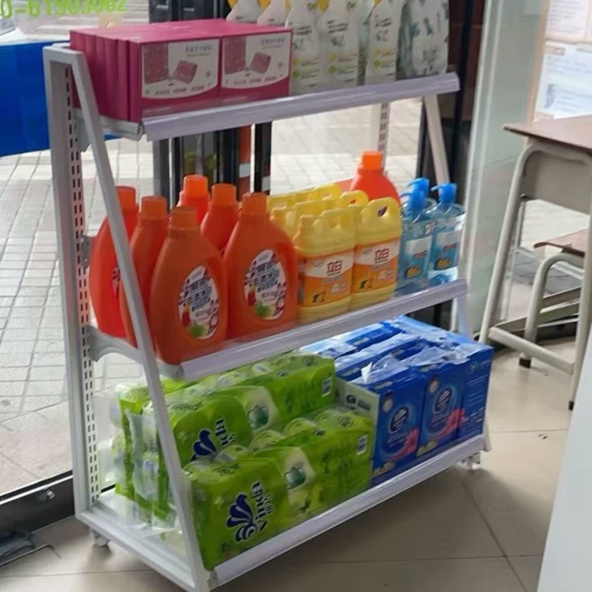 药店药房零食店便利店赠品架展示架促销架门口架置物架活动架包邮