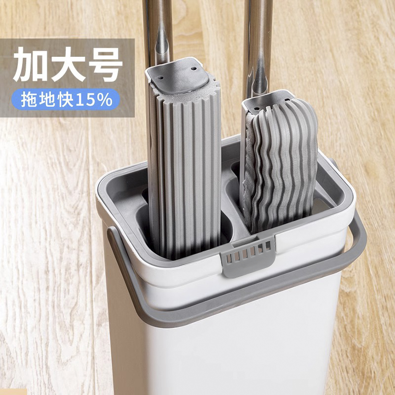 和匠海绵拖把免手洗挤水胶棉