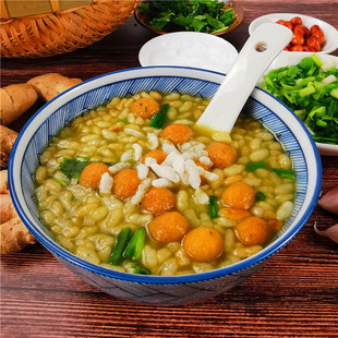 广西桂林恭城油茶浓缩家庭装配料麻旦果油果米花炒米阴米小吃特产