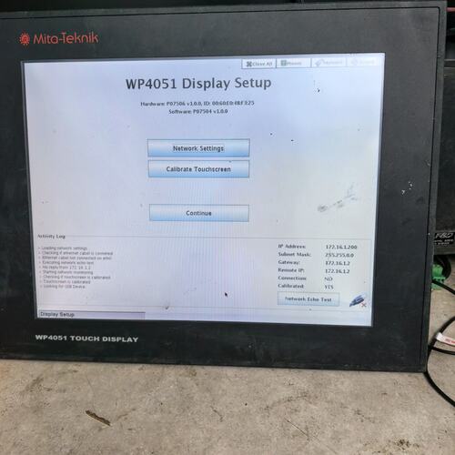 议价Mita-Tekk WP4051触摸屏，工业自动化专用，可维修