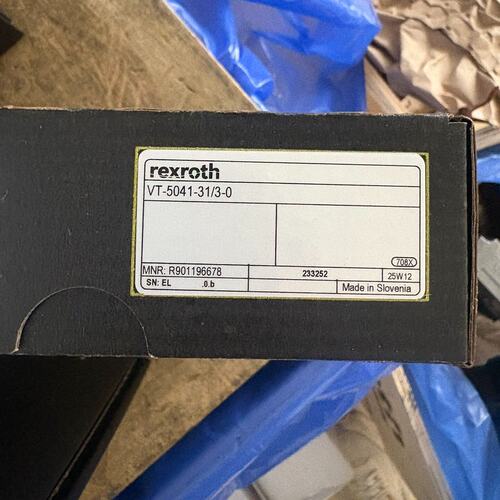 议价R901196678 VT5041-31/3-0力士乐比例放可维修