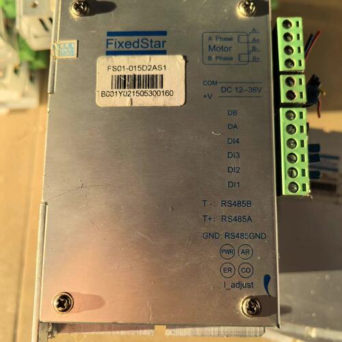 议价FixedStar步进驱动器，型号FS01-015D2AS1可维修