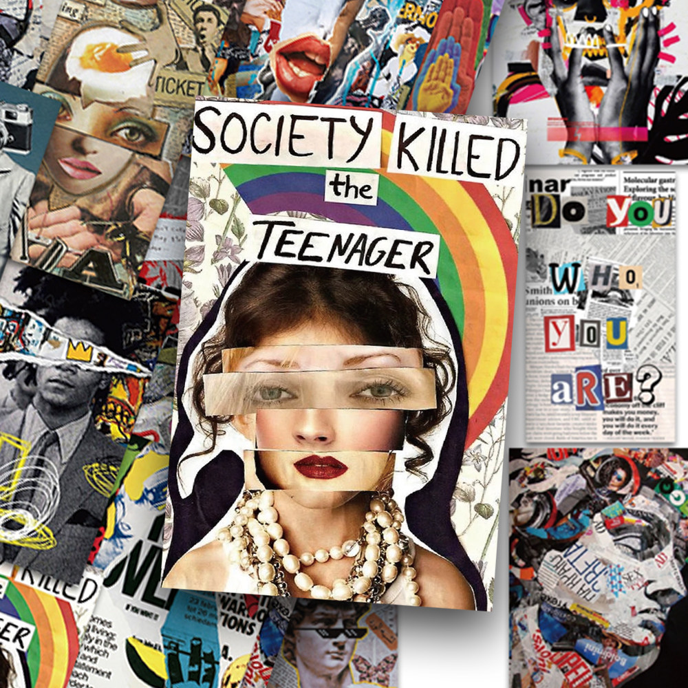 100张摩登艺术杂志封面贴纸复古风小众手账diy手机壳装饰防水贴画,文具电教/文化用品/商务用品,贴纸/立体贴纸,淘宝优惠券,粉丝福利购,淘宝优惠卷