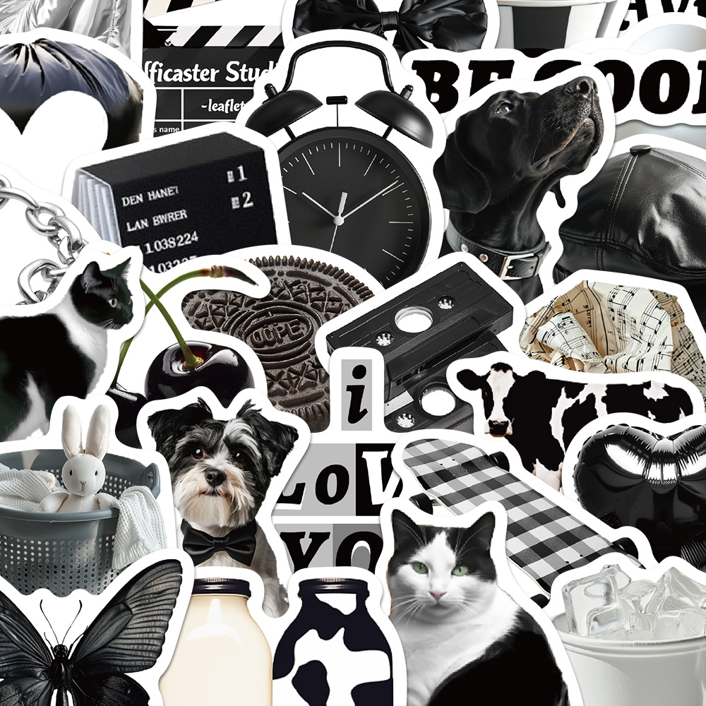 复古手账贴纸无重复自粘