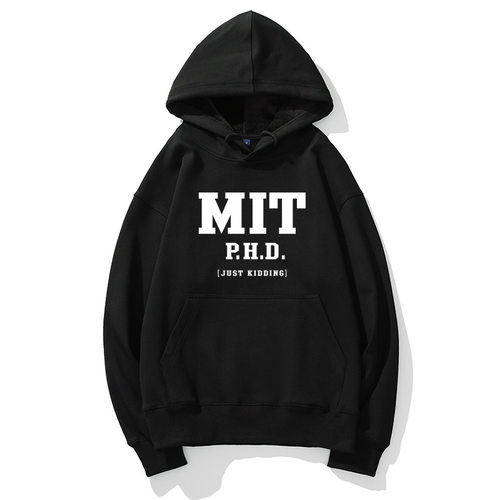 恶搞mit麻省理工学院套头卫衣