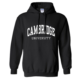 剑桥大学卫衣校服套头连帽加绒加厚秋冬季宽松大码学生服长袖外套