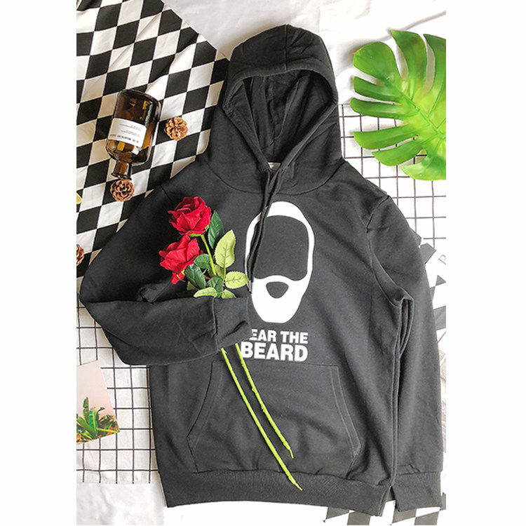 新品哈登Harden大胡子库里30号火箭训练服篮球连帽抓绒酒红卫衣