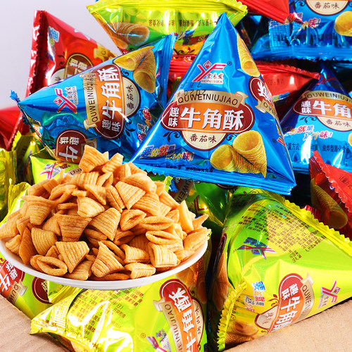 【特价80包】锅巴薯片零食小吃