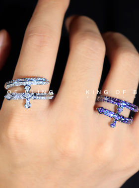 KOB正品嘻哈手镯正义之剑戒指