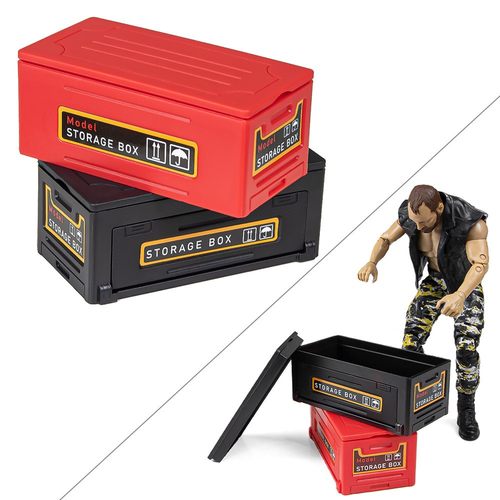 攀爬车1/10 1/8 仿真件心情件行李箱 瑞泰 易控 scx10 trx4露营箱