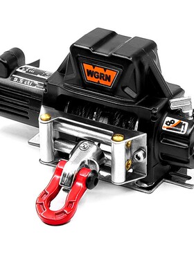 RC模型 仿真金属单绞盘 通用1:10攀爬车 TRX4 SCX10 D90 REDCAT