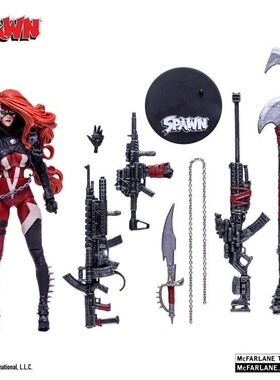 【正品】麦克法兰 McFarlane 再生侠系列 女再生侠 手办人偶 包邮