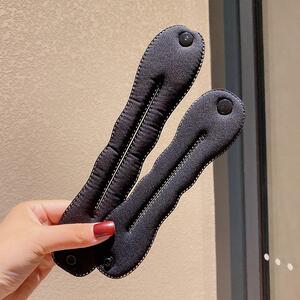 新款丸子头盘发器挽发头饰气质盘头花苞头神器懒人固定蓬松发饰女