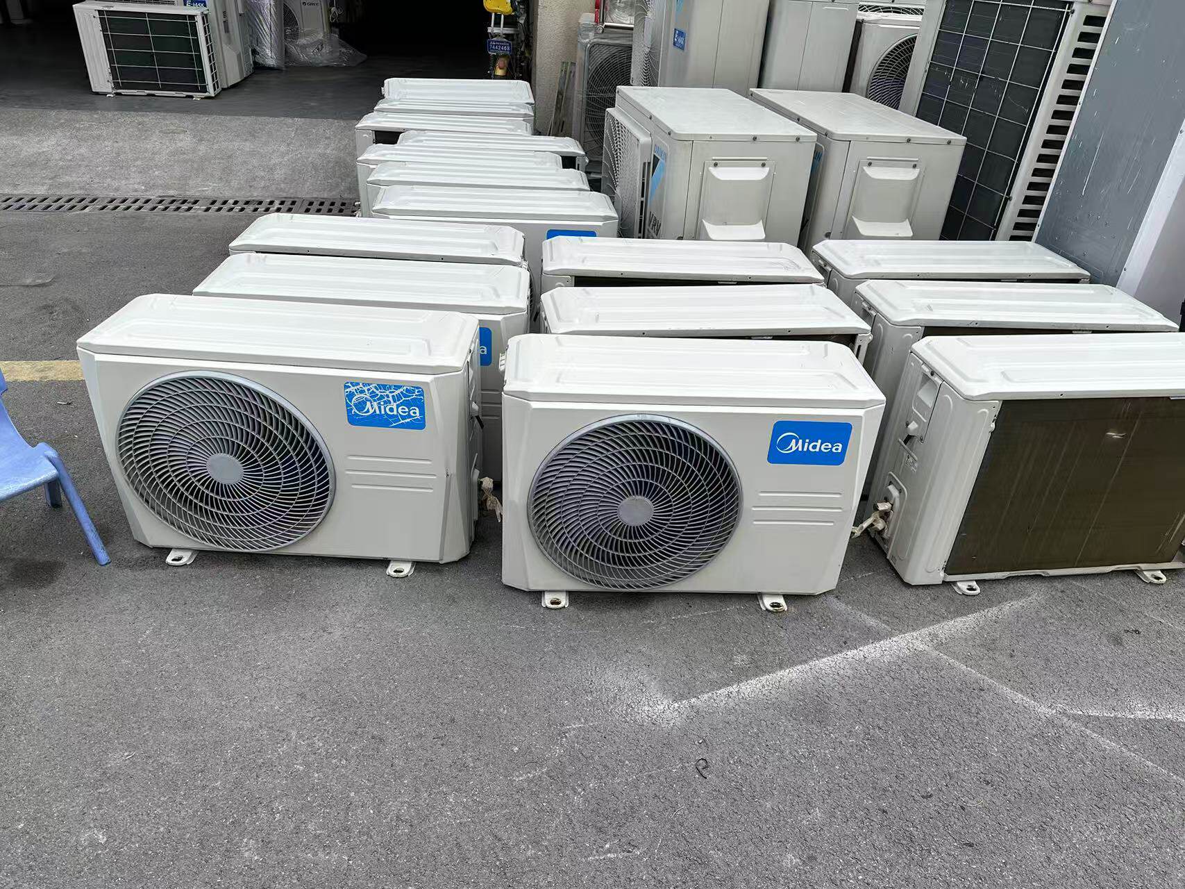 二手空调挂壁机中央空调吸顶机天花机空调夏天专用制冷空调