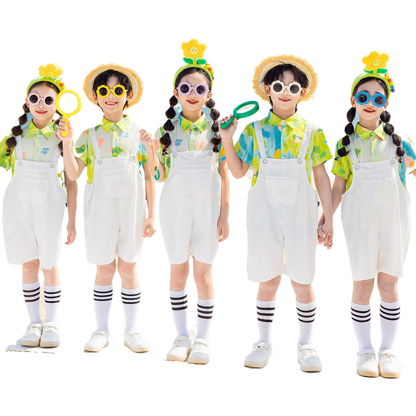 儿童复古港风服装表演毕业照套装合唱舞蹈亲子装幼儿园啦啦队班服