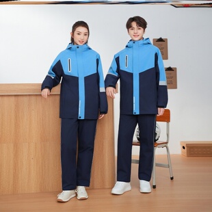 江西省南昌市南昌县高中校服班服幼儿园服秋冬装运动服套装两件套