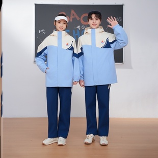 江西省宜春市宜丰县校服套装初中生运动会出场服高中学生班服潮