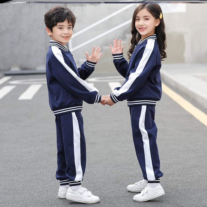 小学生班服学校高端老师幼儿园园服红色运动员毕业照棒球服礼服裙