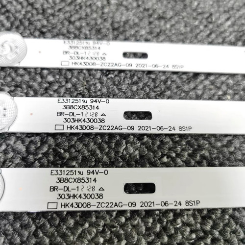 三洋43CE210G1 43CE2532A1灯条HKC F43S2灯条HK43D08-ZC22AG-09