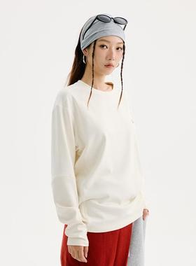 BuPaiDui  基础款高弹抓绒长袖打底衫女秋季内搭休闲户外运动上衣