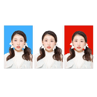 洗照片证件照1一寸2二寸打印冲印洗相片高清登记护照签证改换底色