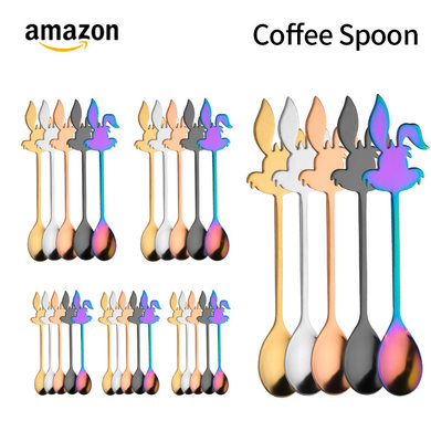 Dessert scoop Coffee scoop Cartoon 304 stainless steel cute