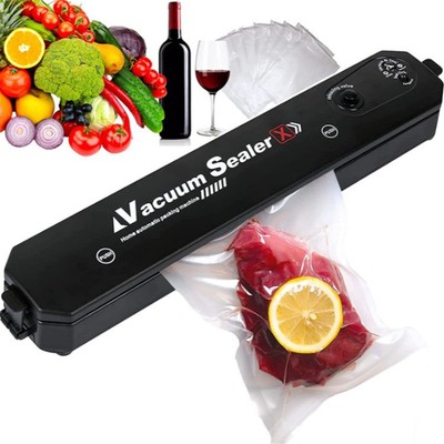现货VACUUM SEALER厨房家用抽真空小型食品自动真空封口机塑封机