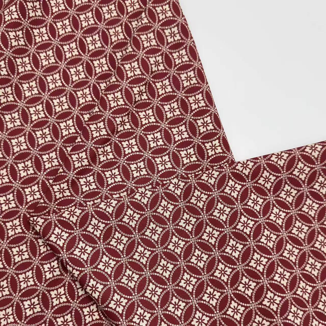 复古铜钱纹布料桌布喜庆雪花花朵碎花高颜值茶几桌布DIY手工布料,居家布艺,桌布,淘宝优惠券,粉丝福利购,淘宝优惠卷