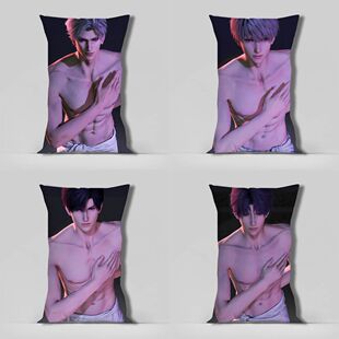 乙游恋与深空抱枕秦彻鞠躬腹肌浴巾超软宿舍沙发床头靠垫午休枕头