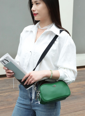 斜挎包鸟牌2025新款头层牛皮女士通勤包休闲百搭时尚女士包包9289