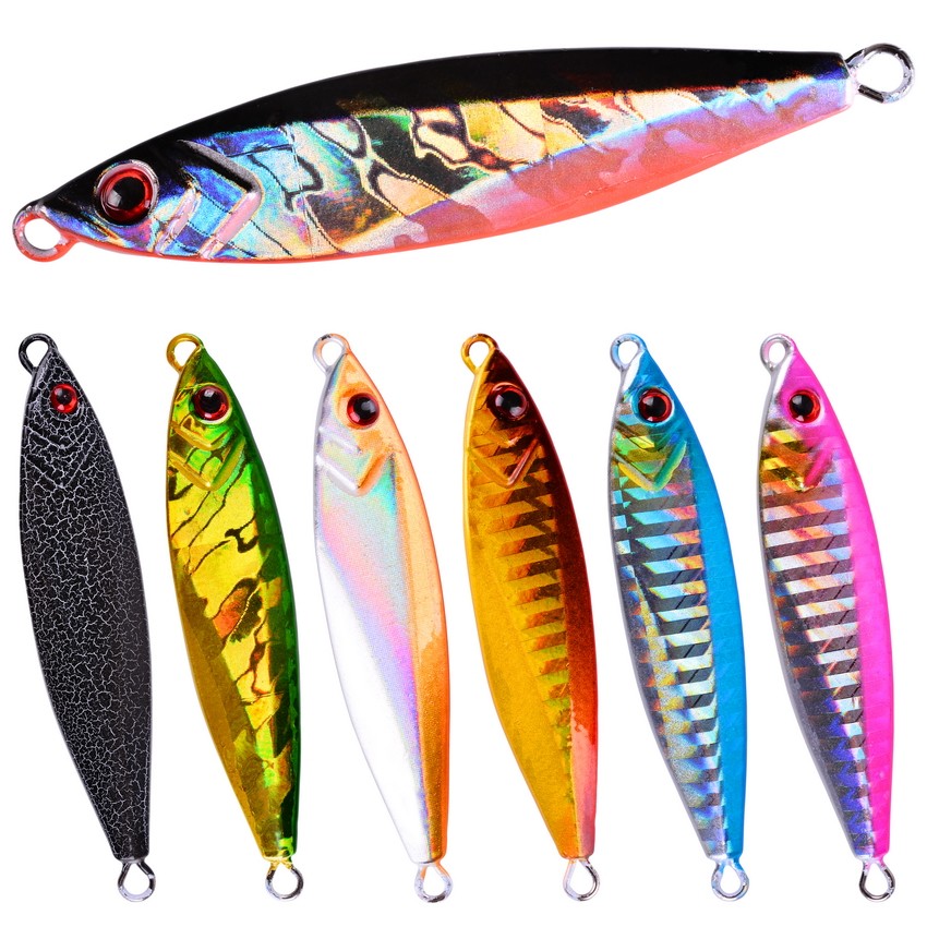 铁板30g仿生锥形垂钓渔具假饵