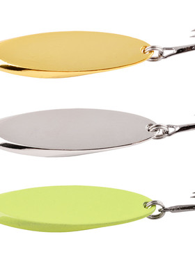 远投岸抛路亚饵金属铁板亮斜切夜光亮片2/3/5/7/10/14/21/28/42克