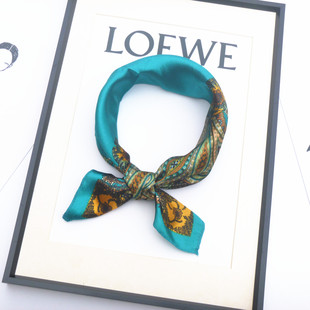 夏季新款50x50cm小方巾女薄款韩版丝巾百搭围巾妈妈公司活动礼品