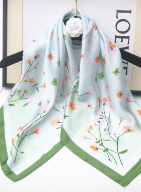 批发小方巾70CM丝巾女士围巾礼品