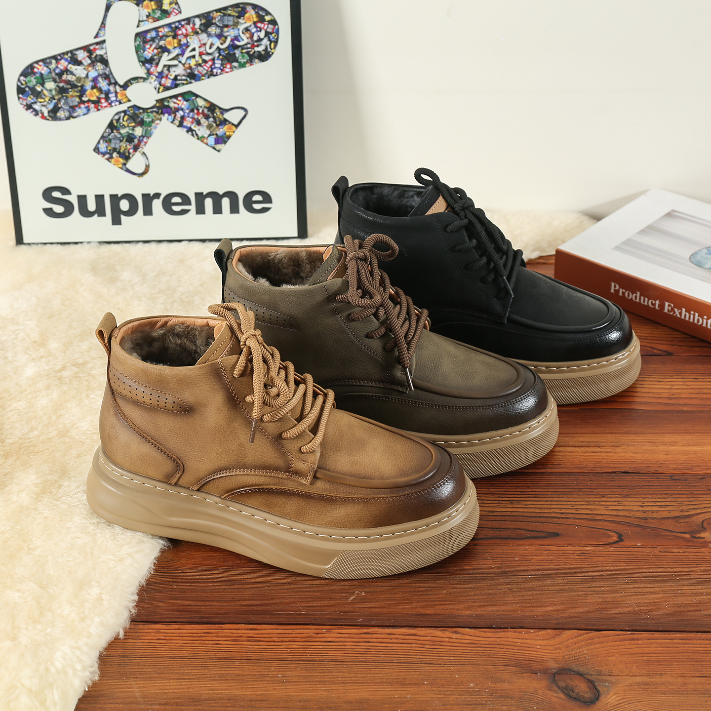 vmt2025冬季新款纯羊毛雪地靴