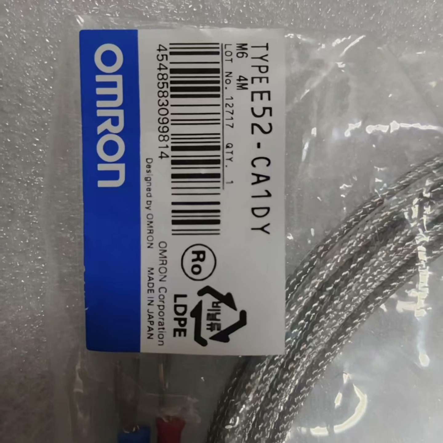 可维修-欧姆龙温度传感器 E52-CA1DY M6 4M 一-询价