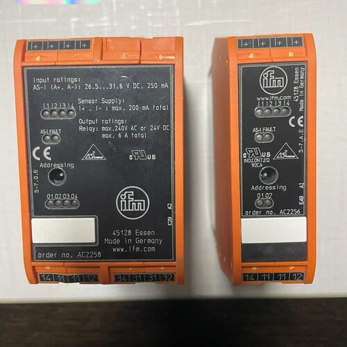 可维修-原装进口全易福门IFM控制器传感器AC2258 4512-询价