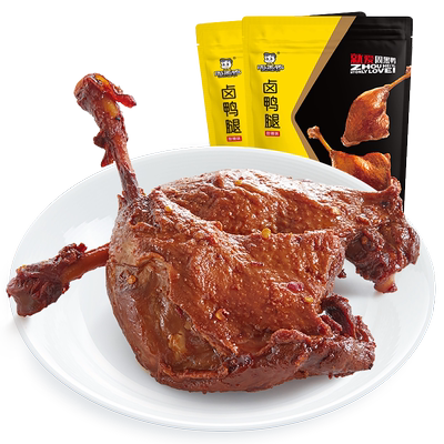 周黑鸭卤鸭腿220gx3袋