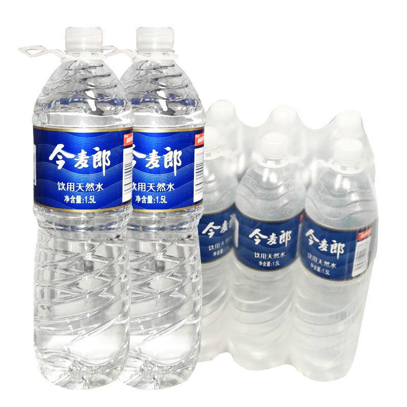 今麦郎饮用天然水1.5l*8装瓶整箱家用办公煮饭泡茶北京包邮