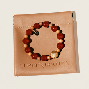 Tender Luck福蕴系列「如意」红玛瑙檀木手串 Society