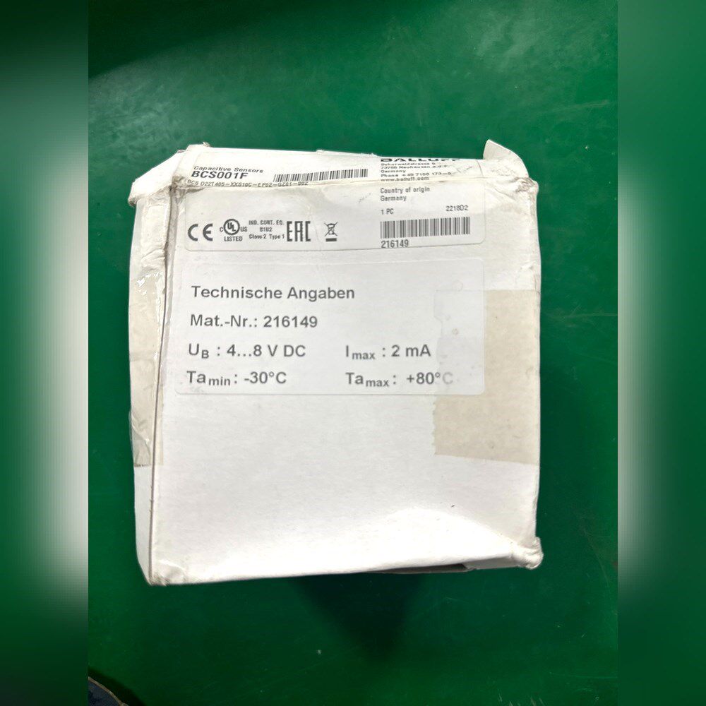 原装巴鲁夫电容式传感器BCS001F!德国制造品质保 议价