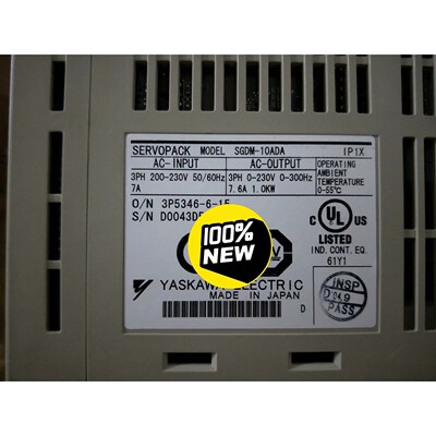 安川伺服驱动器SGDM-10ADA现货原包装说 议价
