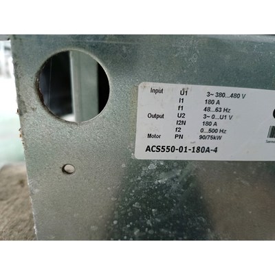ABB变频器ACS550-01-180A-4功能完好无 议价