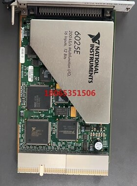 美国原装NI PXI-6515 PXI-6025E 成色新测