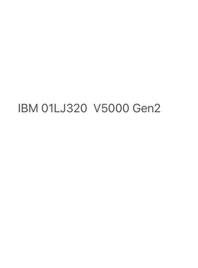出 IBM V5000 Gen2 控制器 01LJ32 议价