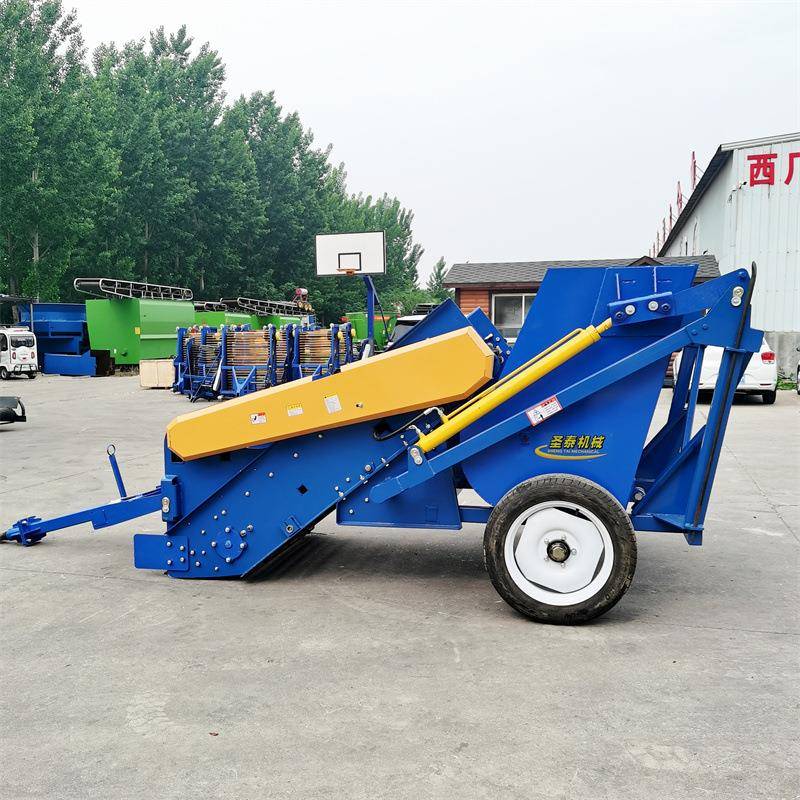 大型捡石机挖石机农田开荒捡石头机器清理农田石头的机器