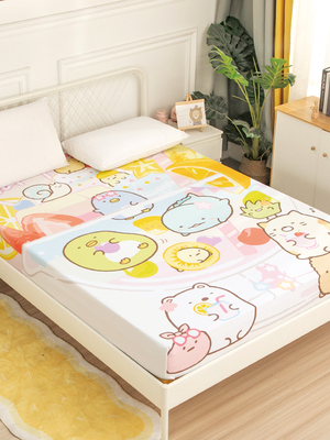 角落生物系列印花床笠