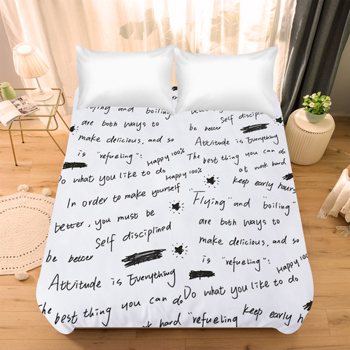 数学公式简约水晶绒床单学霸冬季保暖男生寝室学生宿舍单人被单